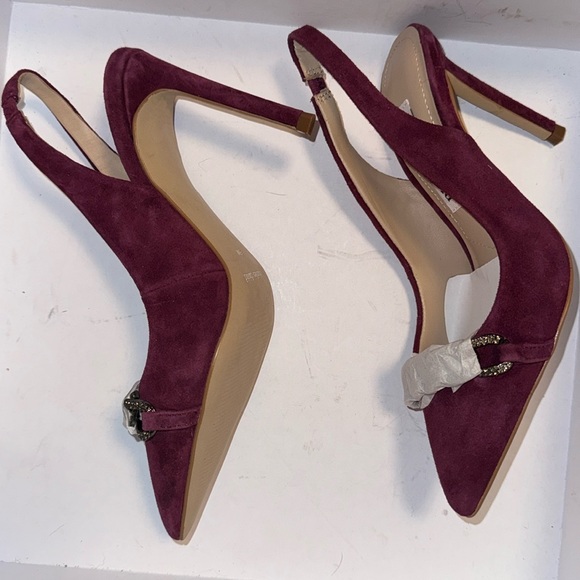 Charles David Reeling pump in mahogany size 6 NWOB - Picture 4 of 7